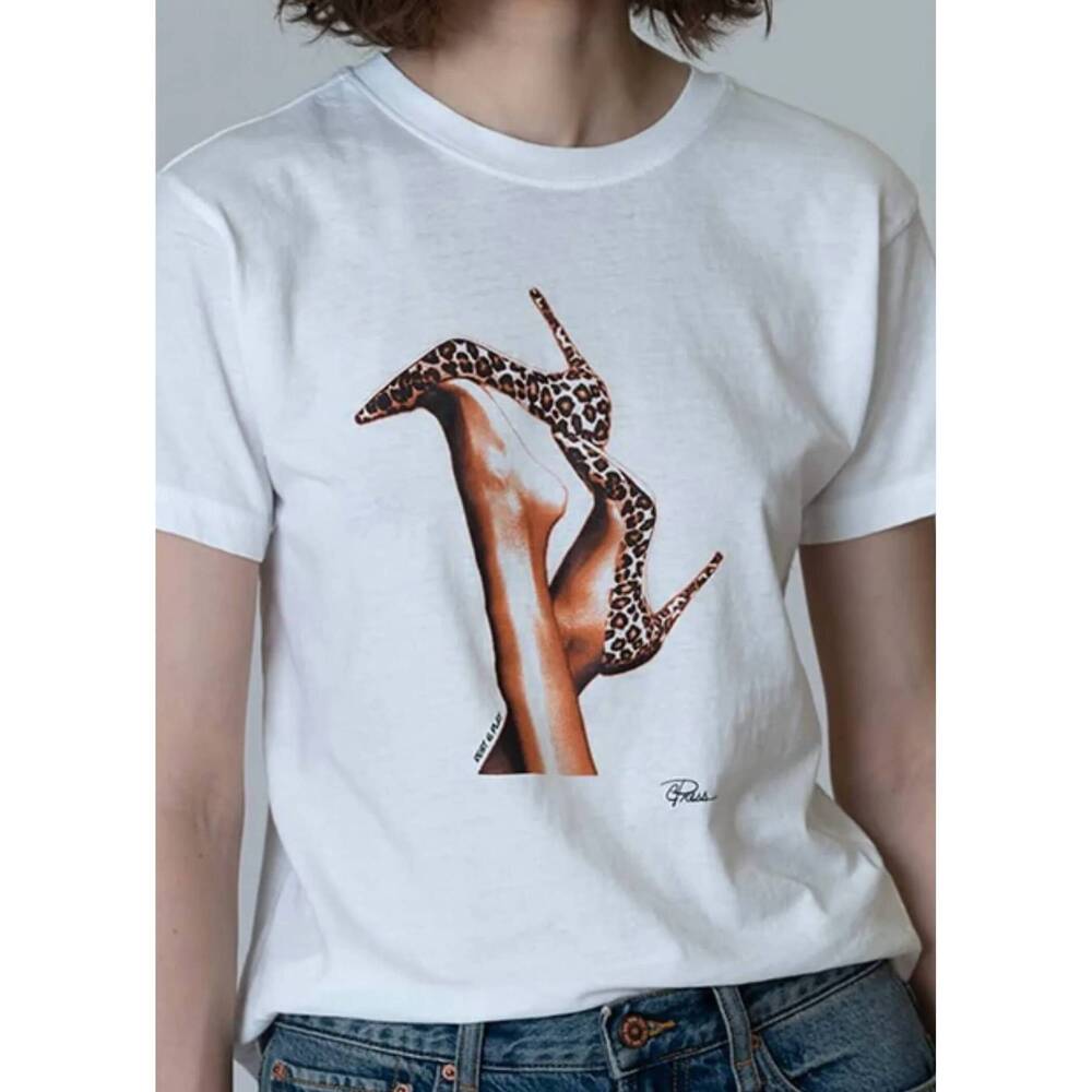 NEW CPRESS STUDIO rest & play mushie tee in worn white